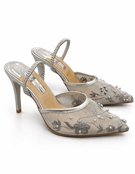Franco Banetti Mina Pump Silver