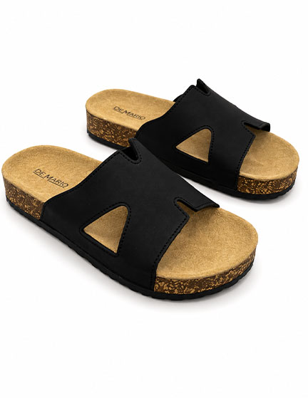 Franco Banetti Mouva Slipper Black