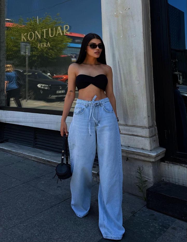 Franco Banetti Babe Jeans L.Blue