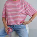 Franco Banetti Multi T-Shirt Pink
