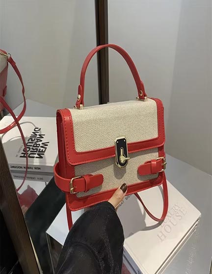 Franco Banetti Goria Bag Red