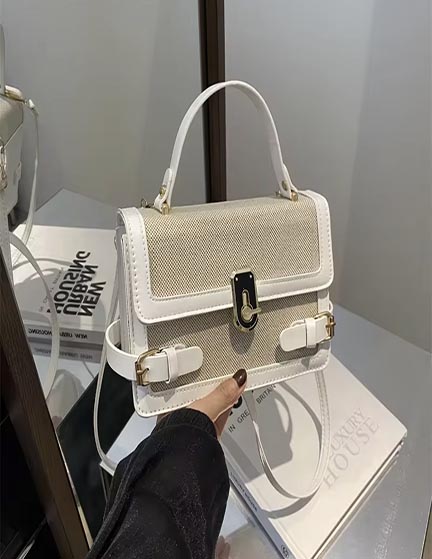 Franco Banetti Goria Bag White