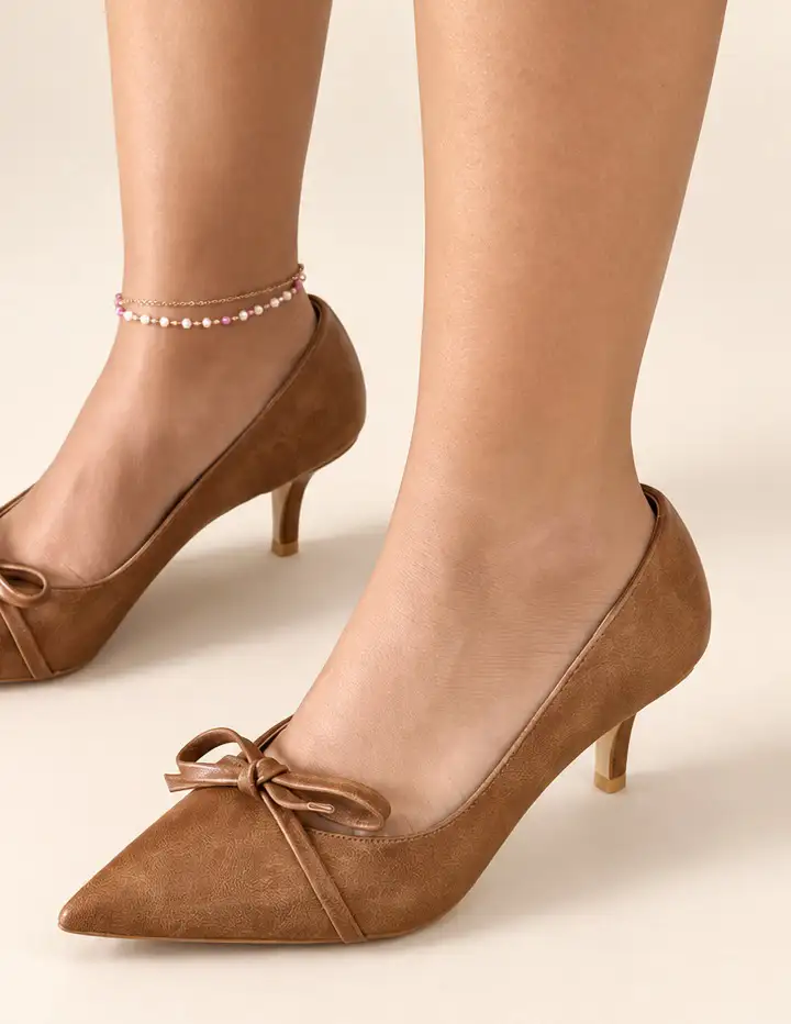 Franco Banetti Luiza Pump Camel