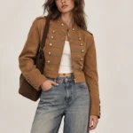 Franco Banetti Military Jacket Camel 2