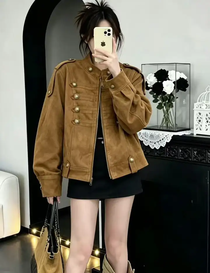 Franco Banetti Military Jacket Camel